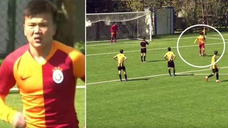 Galatasarayda Okan Burukun prensi Beknaz Almazbekov şov yapmaya devam ediyor