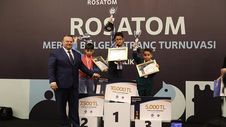 Rosatom Mersin Bölge Satranç Turnuvasında şampiyonlar belli oldu