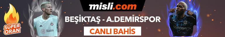 Beşiktaş-Adana Demirspor maçı Tek Maç, Süper Oran ve Canlı Bahis seçenekleriyle Misli.com’da