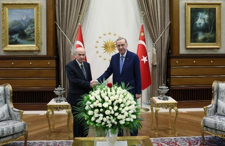 Beştepede Erdoğan-Bahçeli zirvesi