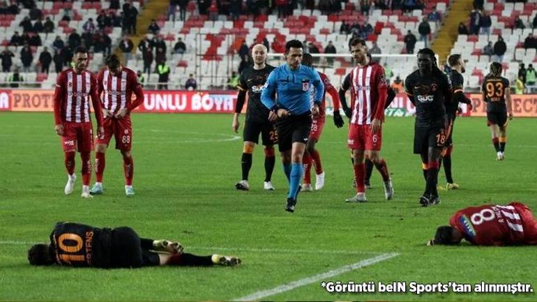 Sivasspor - Galatasaray maçının hakemi Erkan Özdamarın kararlarını eski hakemler yorumladı Kırmızı kart ve iptal edilen gol pozisyonu...