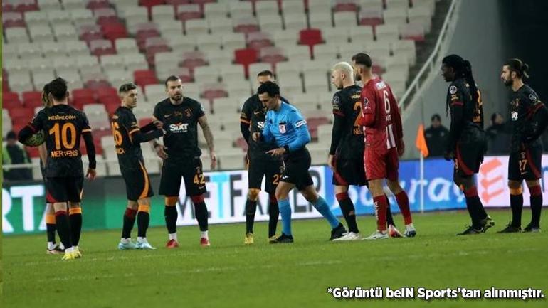 Sivasspor - Galatasaray maçının hakemi Erkan Özdamarın kararlarını eski hakemler yorumladı Kırmızı kart ve iptal edilen gol pozisyonu...
