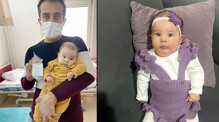 SMAlı Hafize Arya bebeğin tedavisi için 2 ayı kaldı