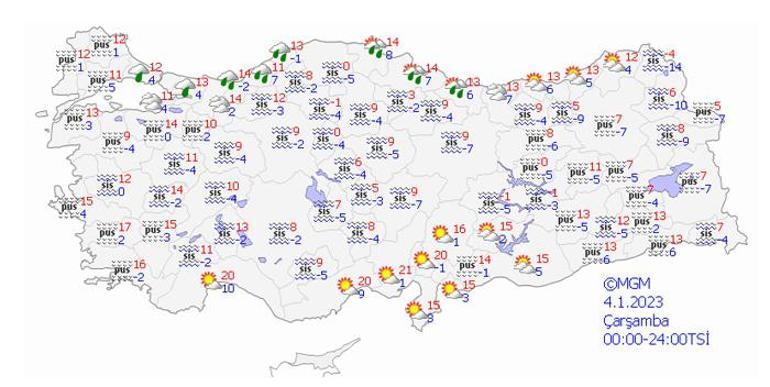 Yeni rapor yayımlandı Meteorolojiden 8 ile sarı kodlu sis uyarısı