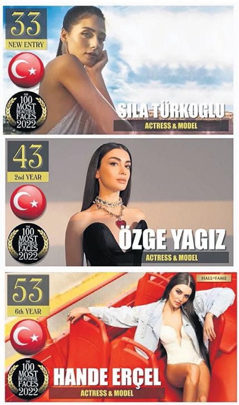 ‘100 GÜZEL YÜZ’ÜN KAÇI TÜRKİYE’DEN