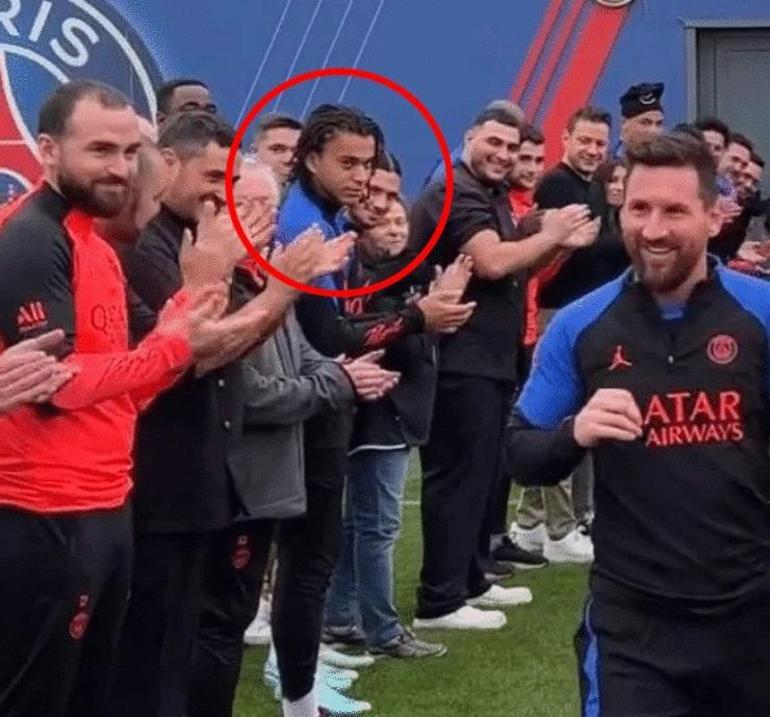 Lionel Messi, krallar gibi karşılandı Mbappe detayı dikkat çekti