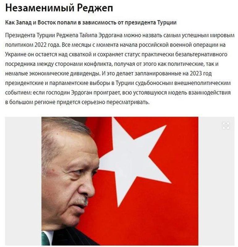 Rus basını yazdı: 2022nin en başarılı siyasetçisi