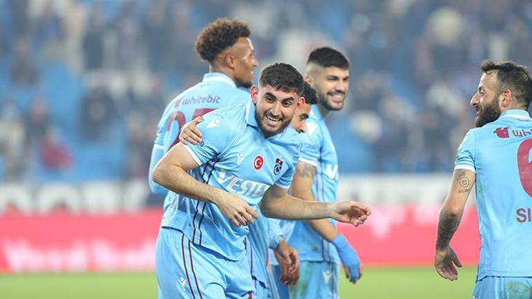 Trabzonsporun yıldızı Edin Viscayı unutmadı Abdullah Avcının hamlesi golü getirdi