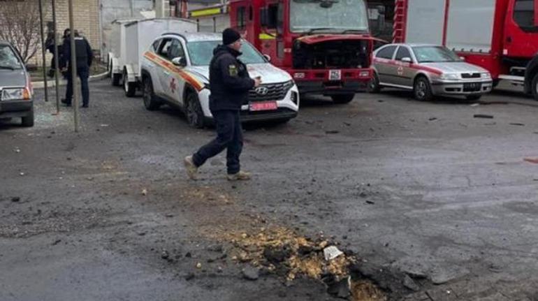 Rusya ateşkes öncesi itfaiye istasyonunu vurdu: 1 ölü