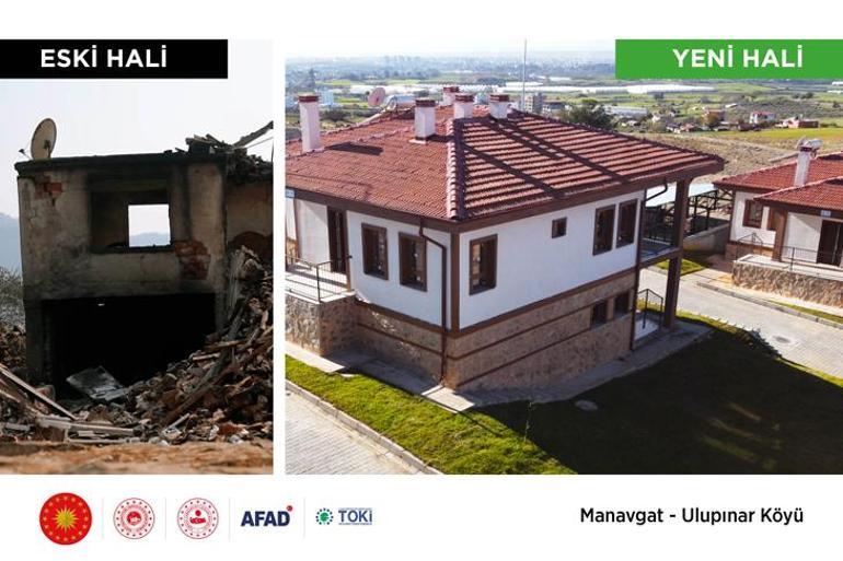 Manavgat’ta yangının yaraları sarılıyor