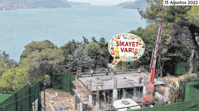 Kaçak inşaat her şeye rağmen bitti