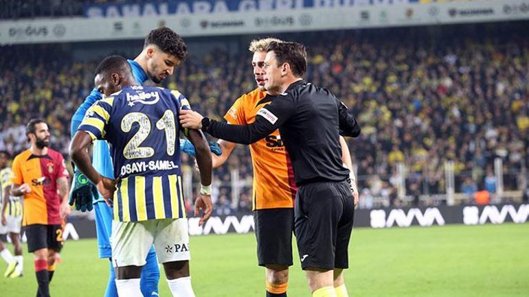 Fenerbahçe-Galatasaray derbisinde yüksek tansiyon Kırmızı kart itirazı