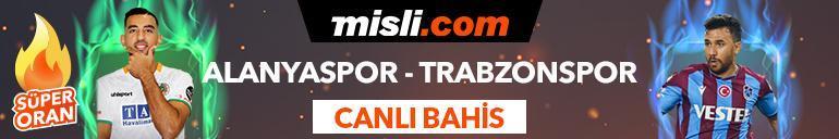 Alanyaspor-Trabzonspor maçı Tek Maç, Süper Oran ve Canlı Bahis seçenekleriyle Misli.com’da