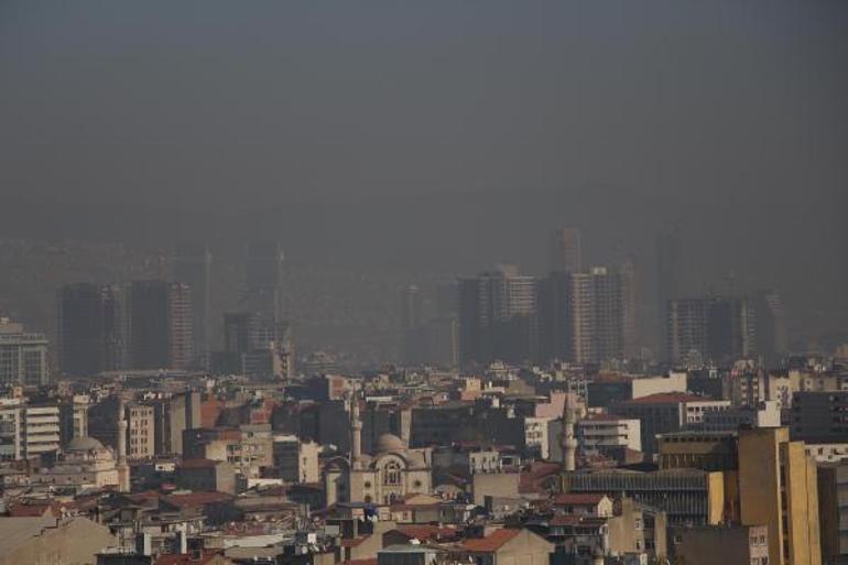 İzmirin hava kalitesi riskli’ seviyede