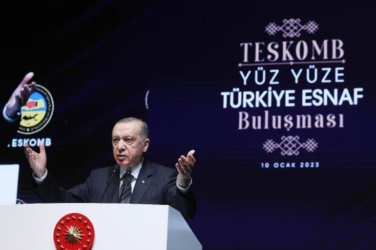 Son dakika... Cumhurbaşkanı Erdoğandan esnafa kredi müjdesi