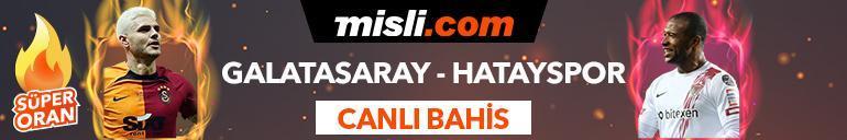 Galatasaray-Hatayspor maçı Tek Maç, Süper Oran ve Canlı Bahis seçenekleriyle Misli.com’da