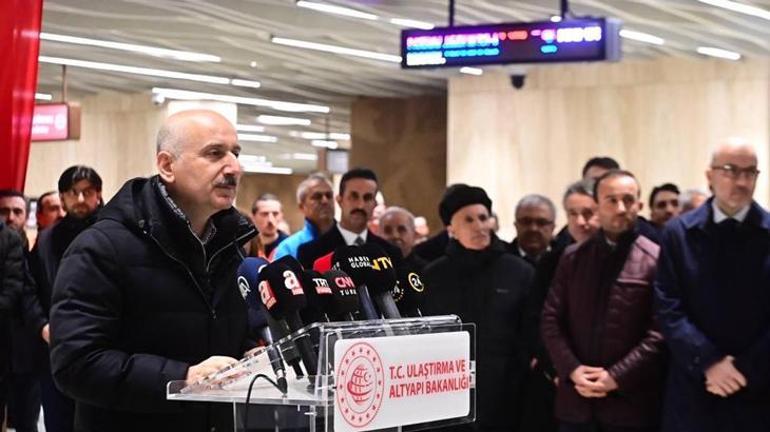 Kağıthane-İstanbul Havalimanı metro hattının açılış tarihi belli oldu