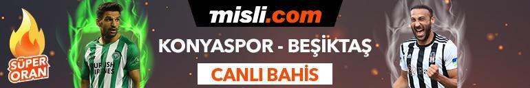 Konyaspor-Beşiktaş maçı Tek Maç, Süper Oran ve Canlı Bahis seçenekleriyle Misli.com’da