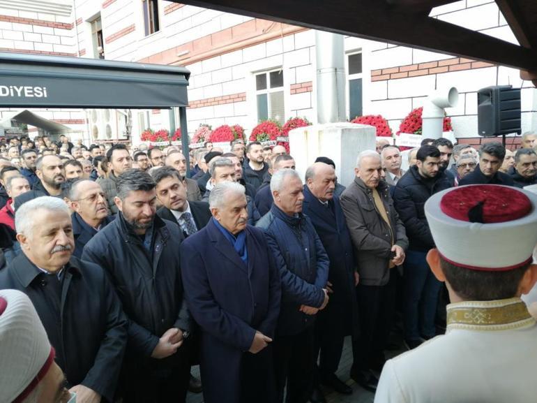 Binali Yıldırımın acı günü Eniştesi Mustafa Vural son yolculuğuna uğurlandı
