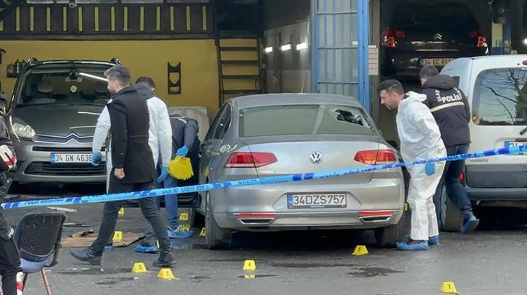 Ümraniyede dehşet Esnafa ateş etti kendi silahı ile öldürüldü