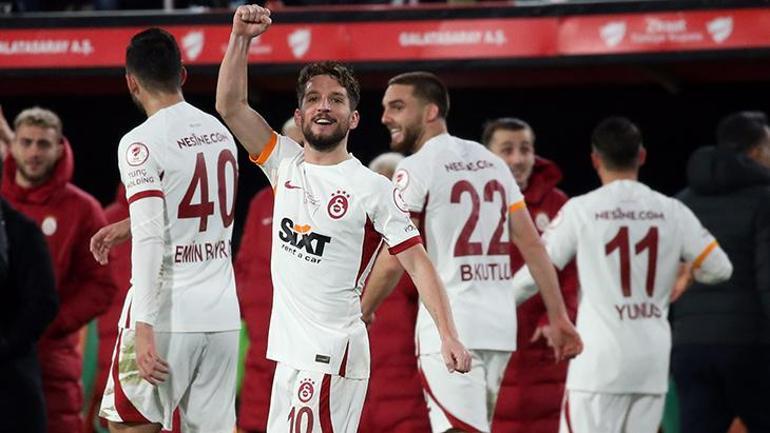 Galatasarayın bileği bükülmüyor Mertens maça damga vurdu, seri devam etti