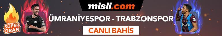 Ümraniyespor-Trabzonspor maçı canlı bahis seçeneğiyle Misli.comda