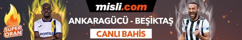 Ankaragücü-Beşiktaş maçı canlı bahis seçeneğiyle Misli.comda