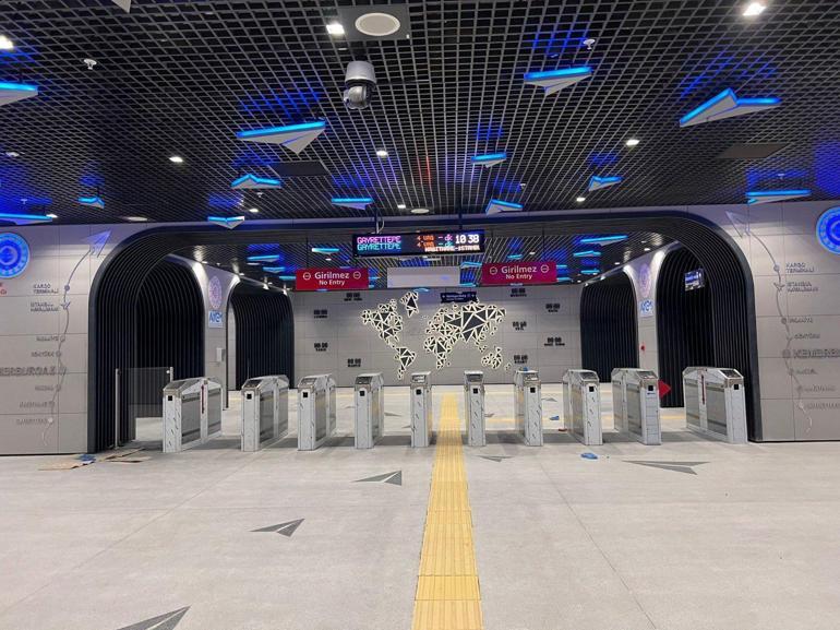 Kağıthane-İstanbul Havalimanı metro hattı pazar günü açılıyor Bilet ücretleriyle ilgili Bakan Karaismailoğlundan açıklama