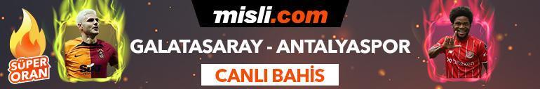 Galatasaray-Antalyaspor maçı Tek Maç, Süper Oran ve Canlı Bahis seçenekleriyle Misli.com’da