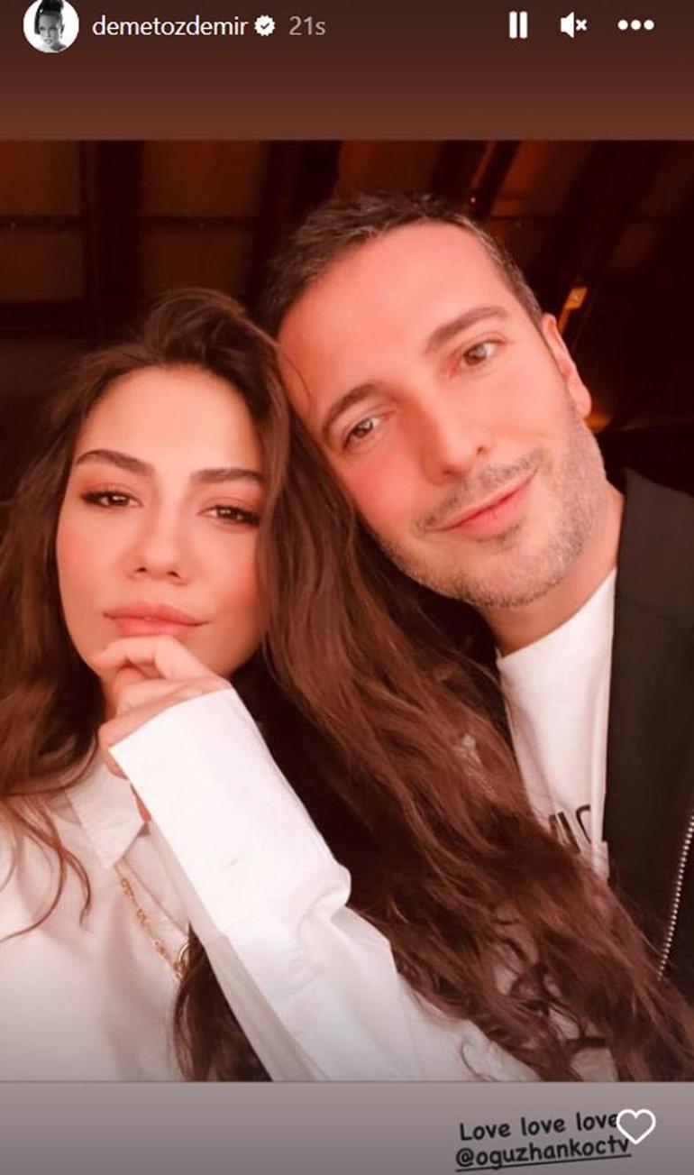 Demet Özdemir ile Oğuzhan Koçtan yeni pozlar