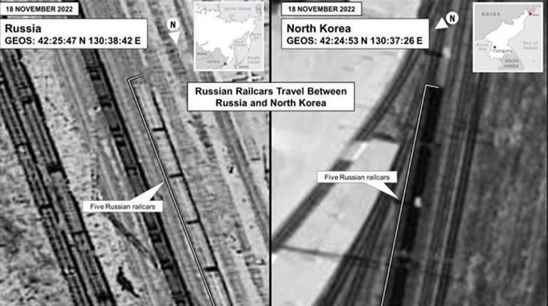 ABD kanıt göstererek paylaştı Kuzey Koreden Rusyaya askeri yardım