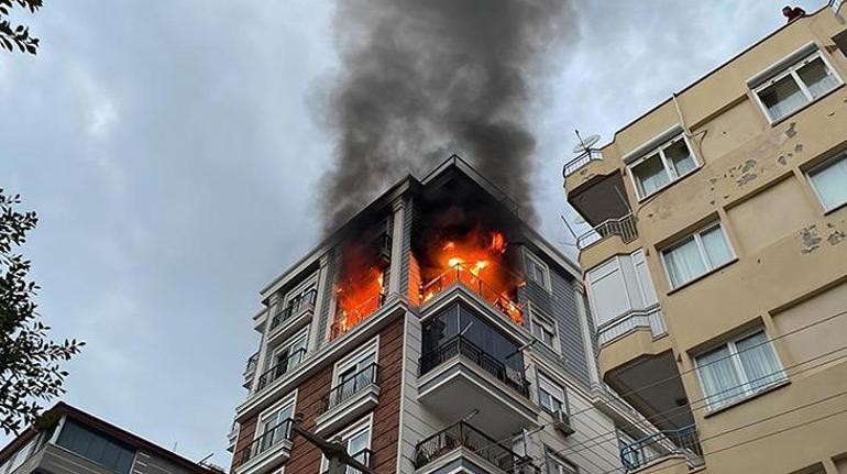 Antalyada dehşet Yangın çıkarıp anneannesi ile teyzesini eve kilitledi
