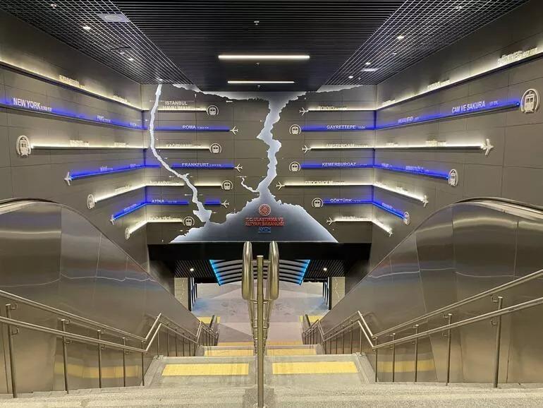 Kağıthane - İstanbul Metro hattı hizmete giriyor Açılışını Cumhurbaşkanı Erdoğan yapacak