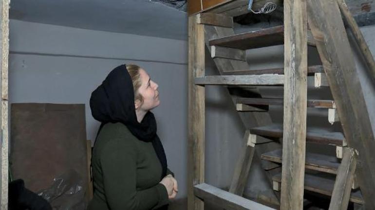 Toprak sahipleri anlaşamadı Bodrum kattaki kiracının evi apartman girişi yapıldı