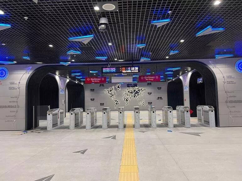 Kağıthane-İstanbul Havalimanı metrosu açıldı: Türkiyenin en hızlı metroları kullanılacak
