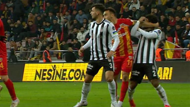 Kayserispor-Beşiktaş maçını eski hakemler değerlendirdi: Kırmızı kart gerekirdi