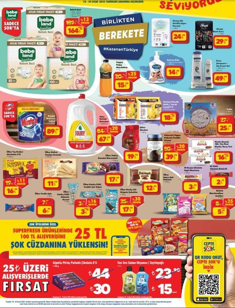 MARKET HABERLERİ: ŞOK market aktüel katalog || 25 Ocak 2023 Çarşamba ŞOK market katalog