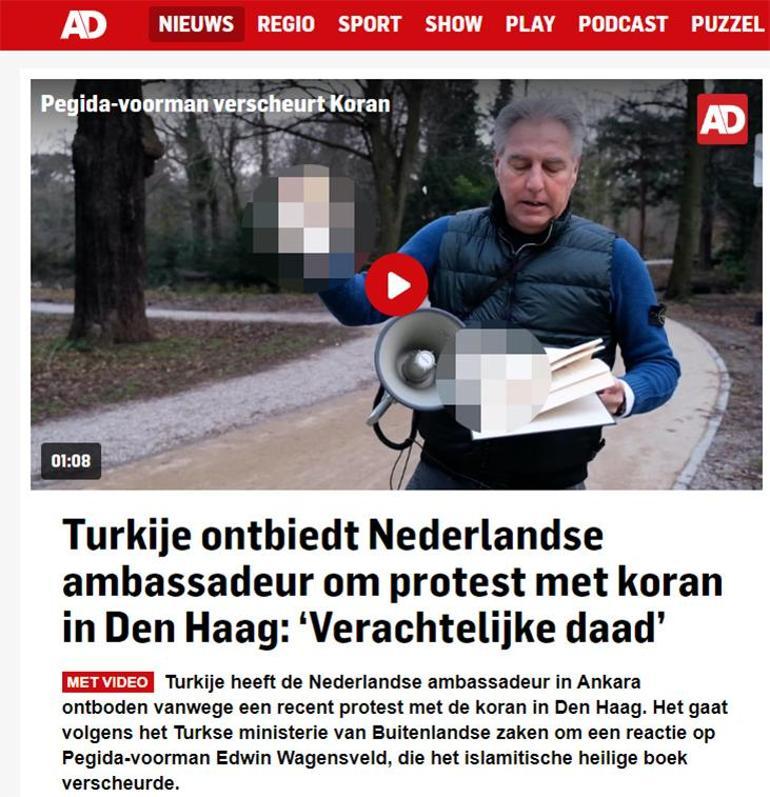 Hollandadan yeni skandal sinyali: Ankara Büyükelçisi kalıcı park yeri için izin alsın