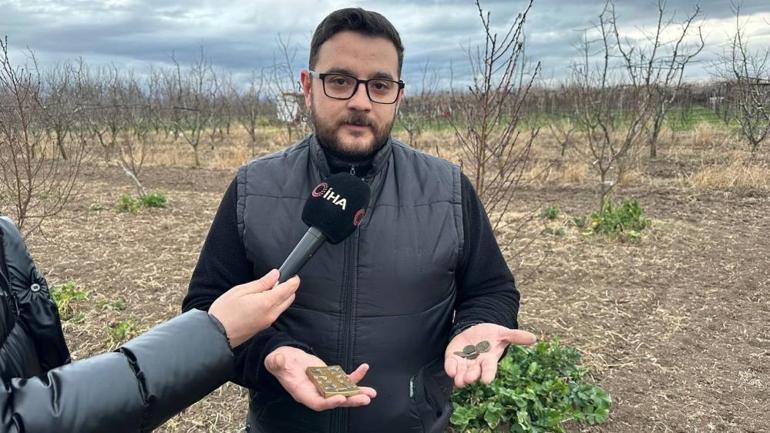 Şeftali bahçesinden çıktı Parlayan bir cisim gördüm