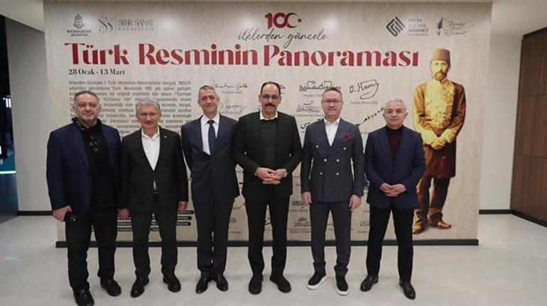 Cumhurbaşkanı Sözcüsü İbrahim Kalın Türk Resminin Panoraması Sergisinin açılışına katıldı