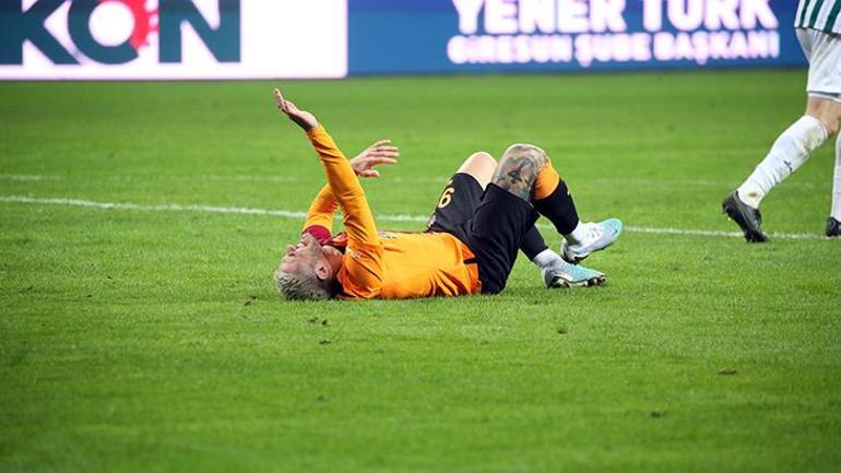 Giresunda inanılmaz hata Icardi penaltı kaçırdı ama Galatasarayın yıldızı affetmedi