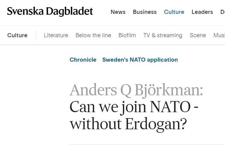 Erdoğansız NATO mümkün mü İsveç ve Yunanistanın gündemi yine Türkiye