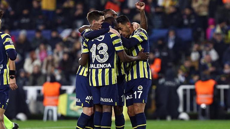 Gol yağmurunda kazanan Fenerbahçe Valencia yıldızlaştı