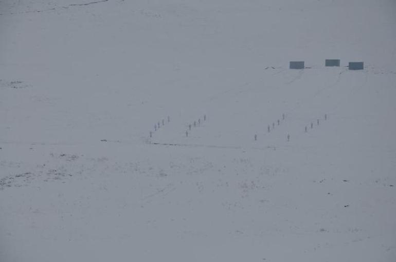 Cumhuriyet tarihinin en geniş katılımlı kış tatbikatı Nefes kesen anlar