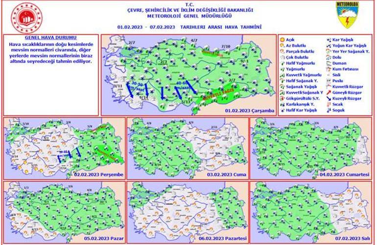 Hava durumu raporu güncellendi İstanbullular bugüne dikkat 48 kentte kar alarmı