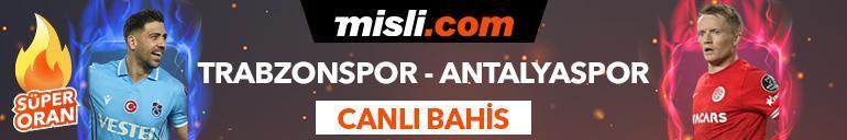 Trabzonspor - Antalyaspor maçı Tek Maç, Süper Oran ve Canlı Bahis seçenekleriyle Misli.com’da