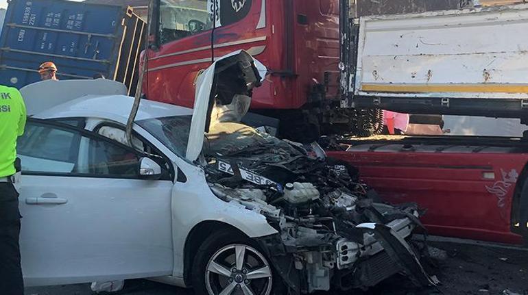 Kazaya neden olan TIR şoföründen şok ifade: Bir genç Çok ölü var deyince kaçtım