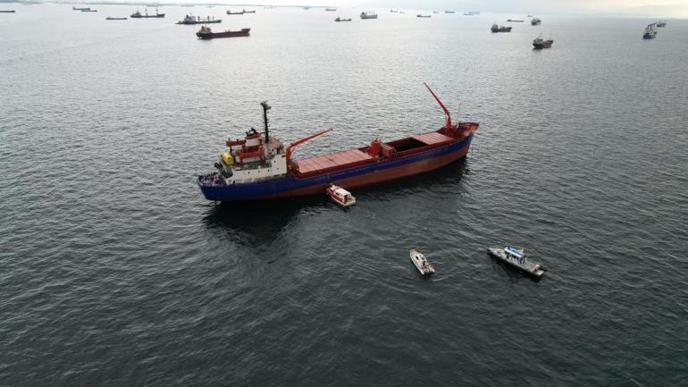 Kartal açıklarında bulunan gemide iş kazası 1 ölü