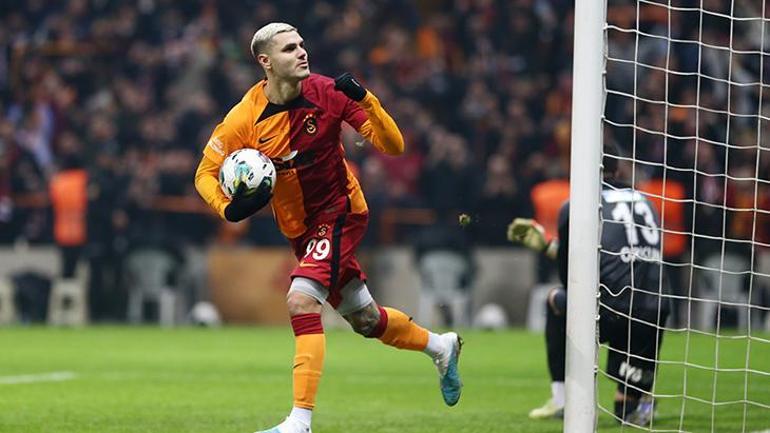 Galatasarayda Mauro Icardi damgası Okan Buruk rekor kırdı