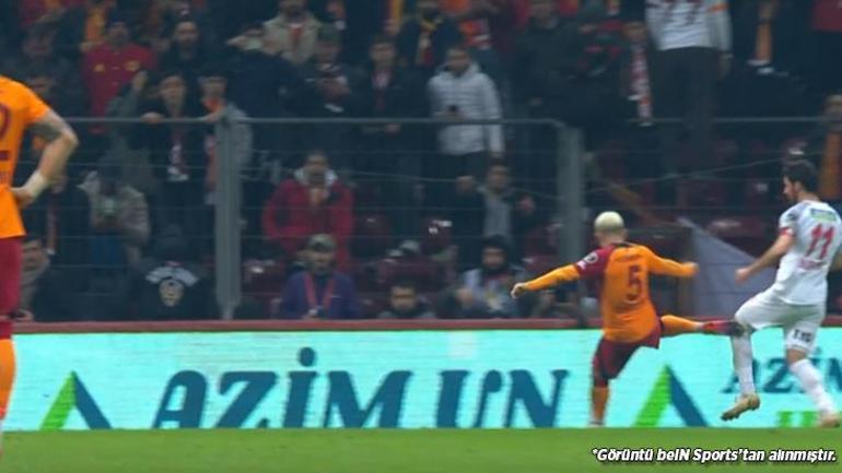 Galatasaray - Ümraniyespor maçında tartışmalı karar Eski hakemden penaltı yorumu